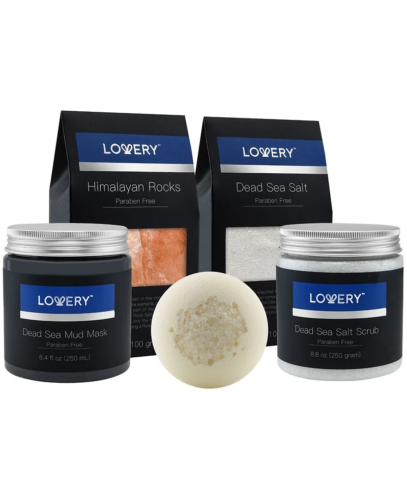 Dead Sea Bath and Body Gift Set Home Spa Kit, 5 Piece, Created for Macy's