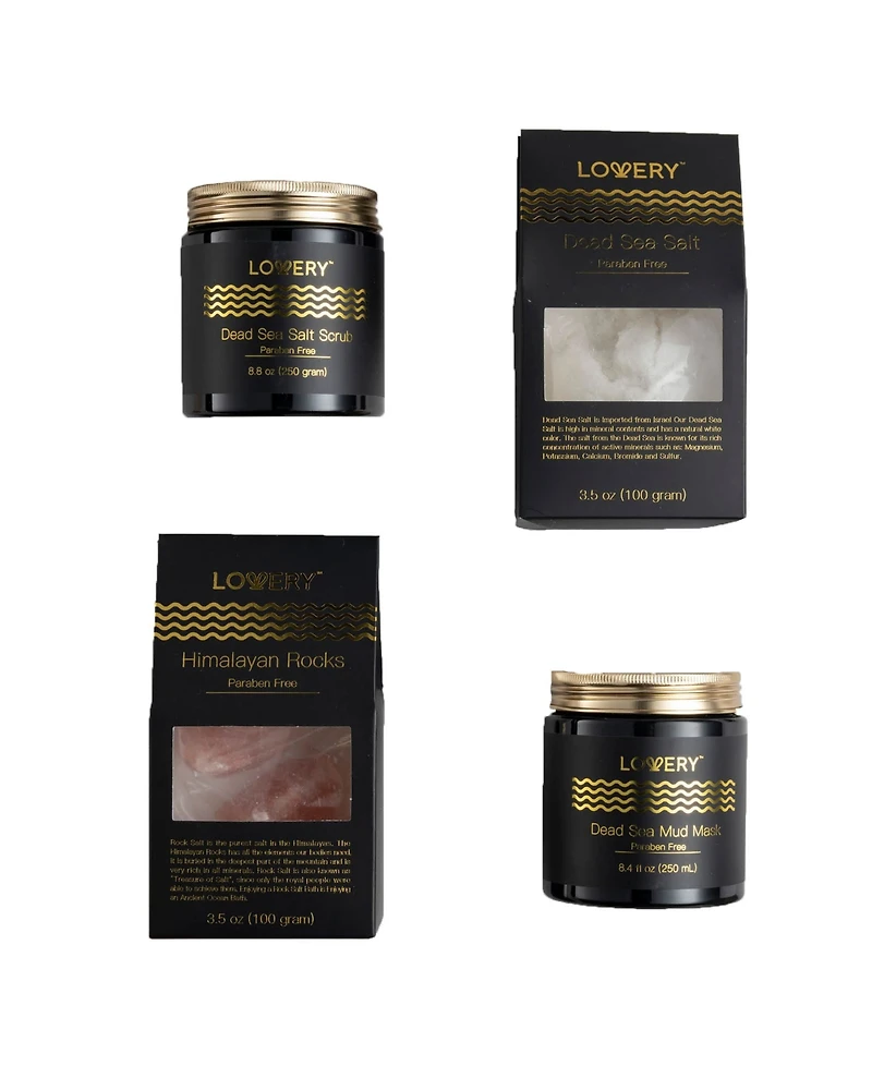 Dead Sea Minerals Spa Gift Box, 5 Piece
