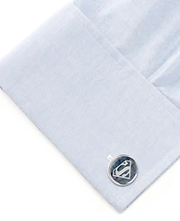 Dc Comics Men's Superman Gemstone Cufflinks