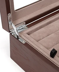 Ox & Bull Trading Co. Men's Espresso Cufflinks Collector's Case