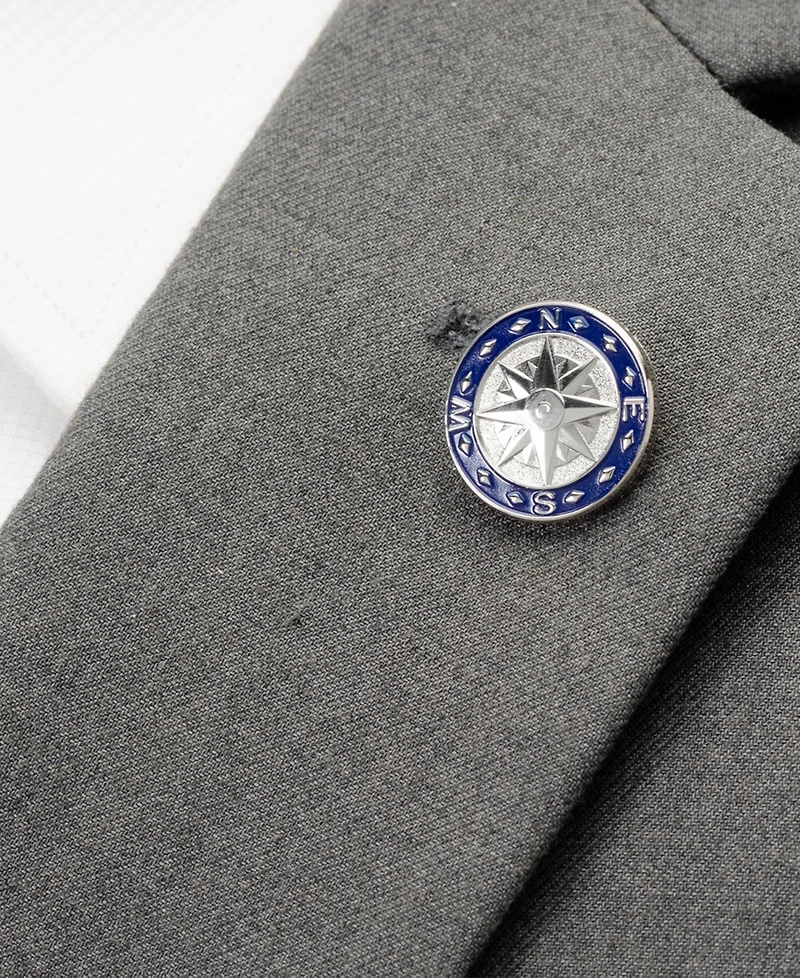 Cufflinks Inc. Men's Compass Lapel Pin