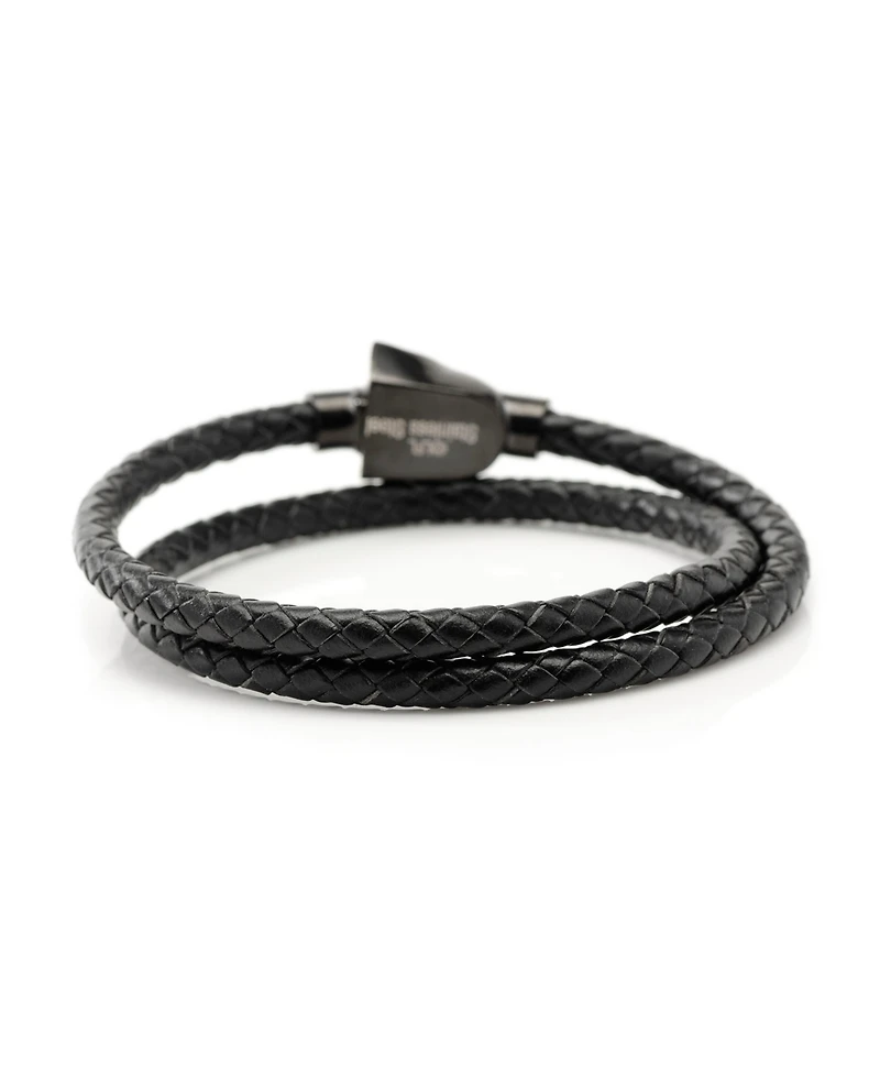 Star Wars Men's Darth Vader Helmet Double-Wrap Stainless Steel Bracelet