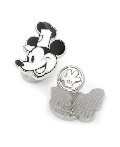 Disney Men's Steamboat Willie Singing Cufflinks