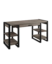 Wood Computer Desk