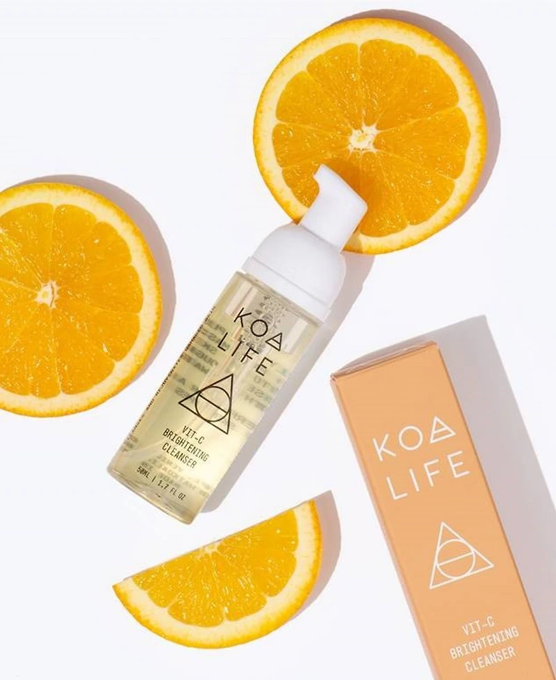Koa Life Vit-c Brightening Facial Cleanser, 50 ml