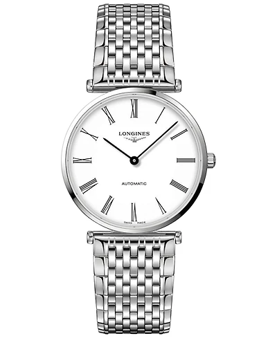 Longines Women's Swiss Automatic La Grande Classique de Longines Stainless Steel Bracelet Watch 38mm
