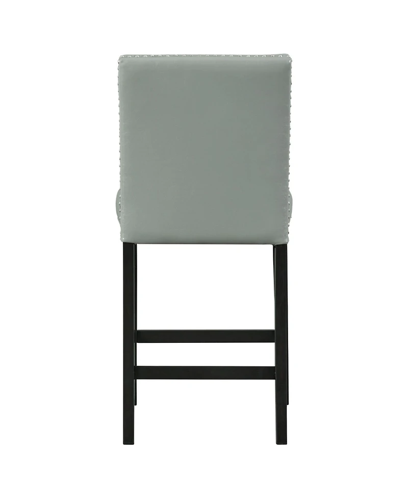 Picket House Furnishings Pia Faux Leather Counter Height Side Chair Set