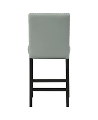Picket House Furnishings Pia Faux Leather Counter Height Side Chair Set