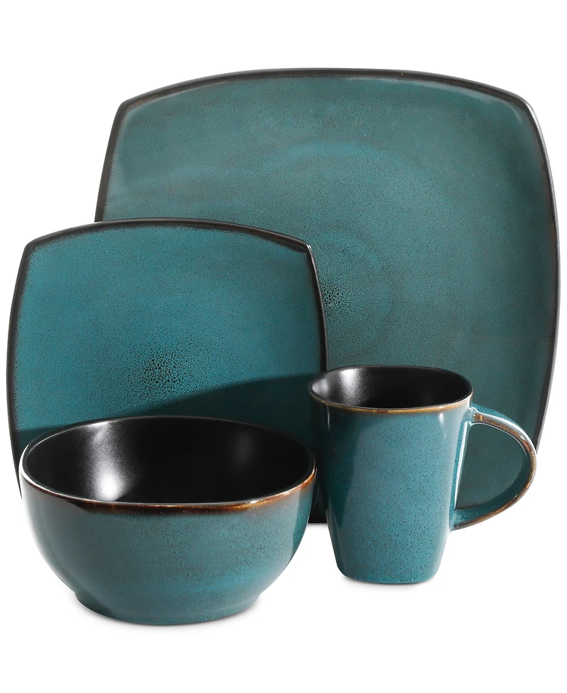Gibson Elite Soho Lounge 16-Pc. Dinnerware Set, Service for 4