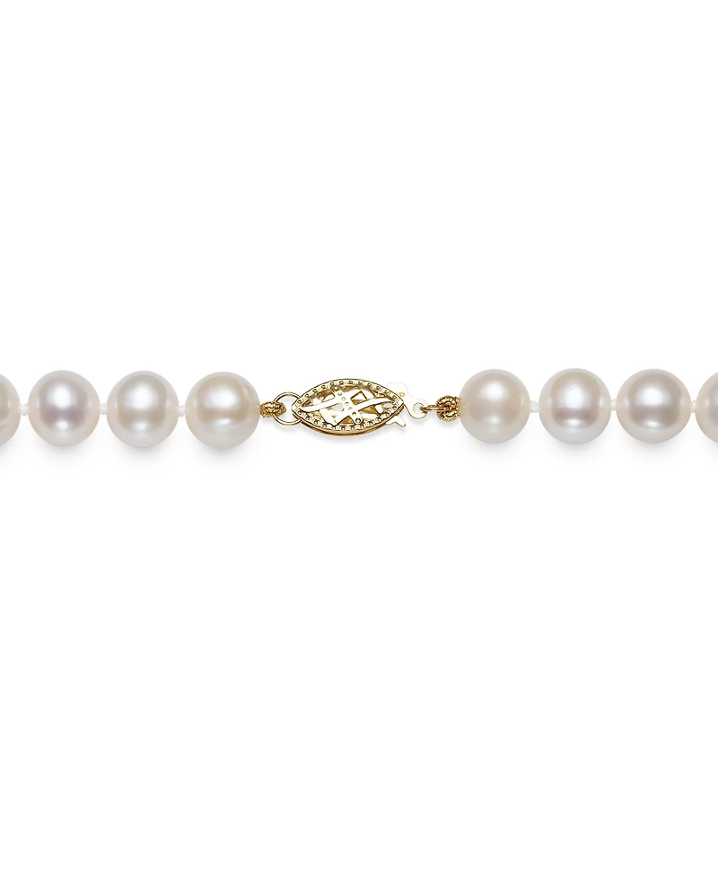 Cultured Freshwater Pearl 3 Piece Set, Necklace, Earrings and Bracelet in 14k Gold