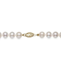 Cultured Freshwater Pearl 3 Piece Set, Necklace, Earrings and Bracelet in 14k Gold