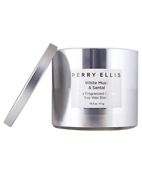 Perry Ellis White Musk and Santal Candle, 14.5 oz