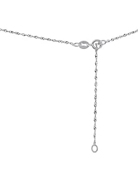 Gemstone Solitaire Pendant Necklace 14k Gold, 16" + 2" extender