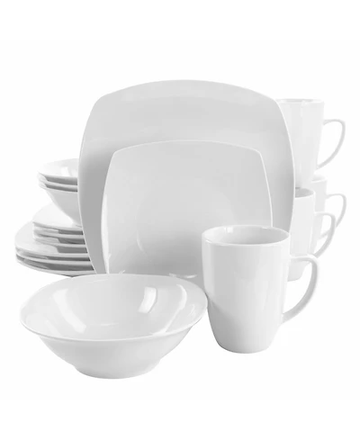 Elama Bishop 16 Pc. Dinnerware Set, Service for 4