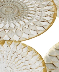 Madison Park Legion Metal Plates Wall Decor, 24.02" L x 47.24" W