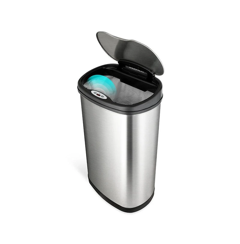 Ninestars 13 Gallon Kitchen Trash Can