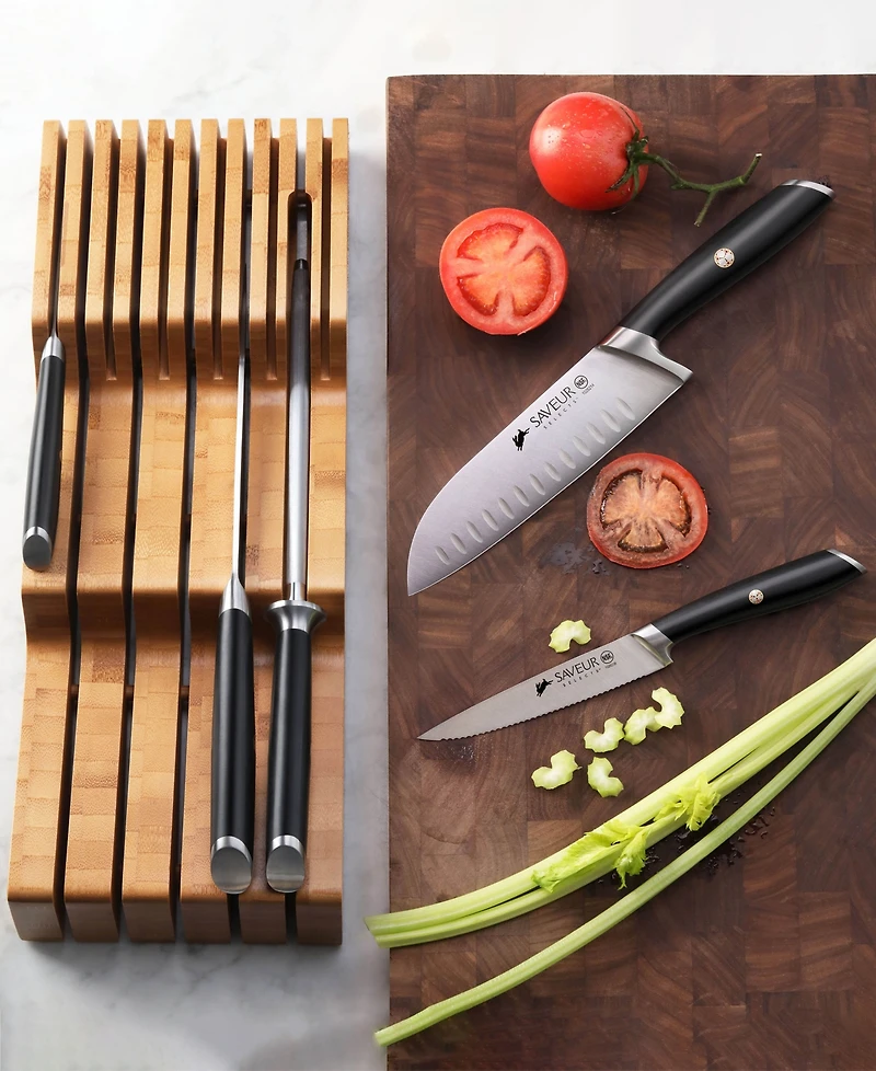 Saveur Selects Voyage Series Forged German Steel 7-Pc. Knife Set