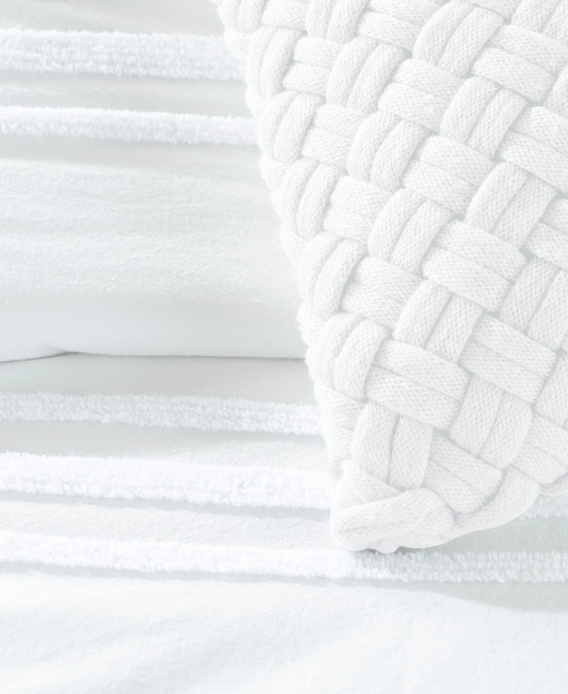 Dkny Chenille Stripe 3-Pc. Comforter Set, King
