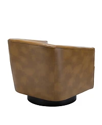 Gaven Wood Base Swivel Chair