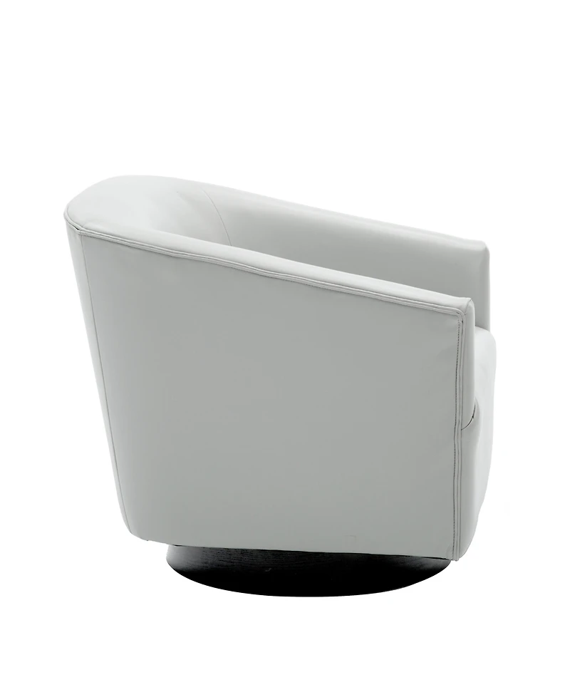 Gaven Wood Base Swivel Chair