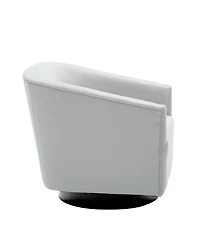 Gaven Wood Base Swivel Chair