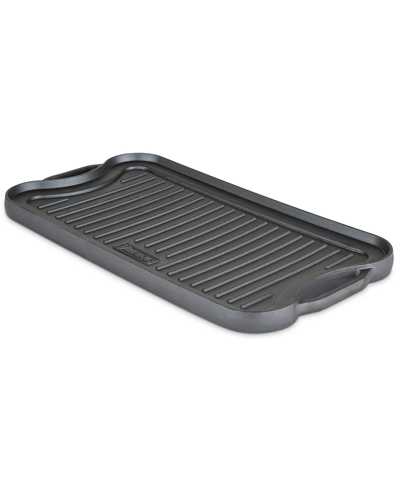 Viking 20" Pre-Seasoned Cast Iron Reversible Grill/Griddle Pan