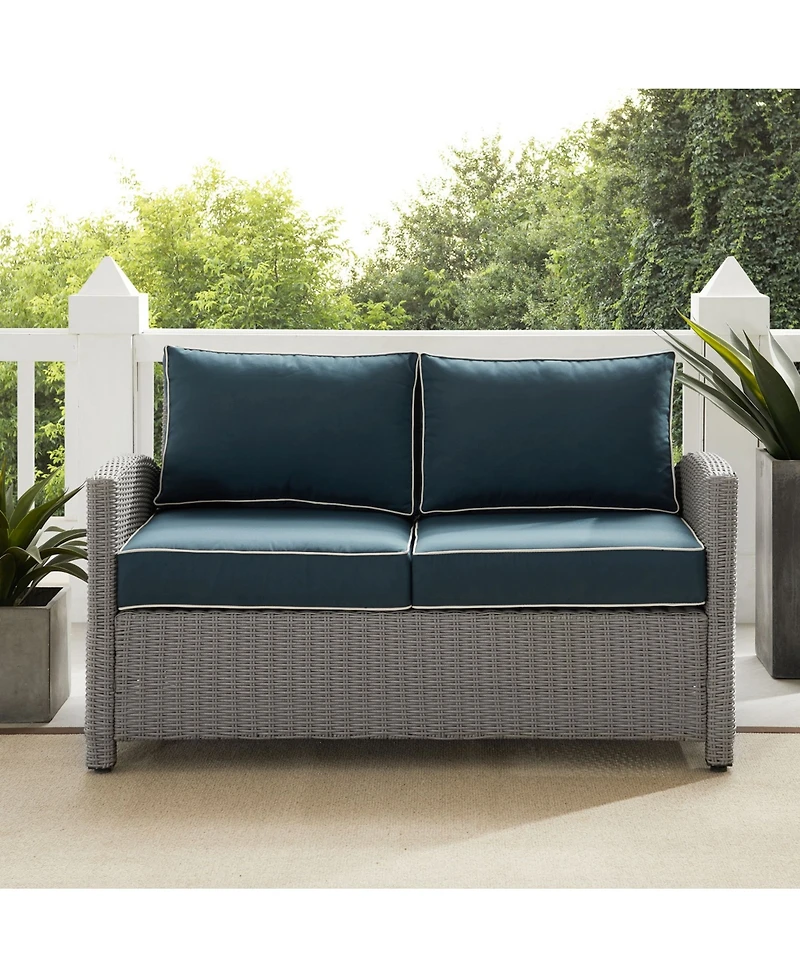 Bradenton Outdoor Wicker Loveseat