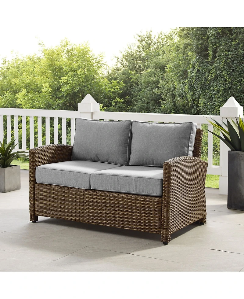 Bradenton Outdoor Wicker Loveseat