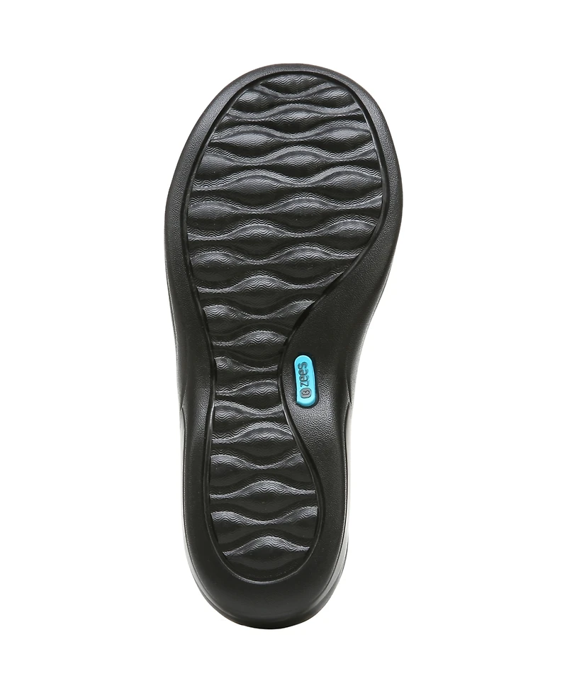 LifeStride Women's Poppyseed Washable Round Toe Slip Ons