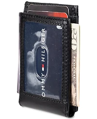 Tommy Hilfiger Men's Edisto Magnetic Leather Wallet