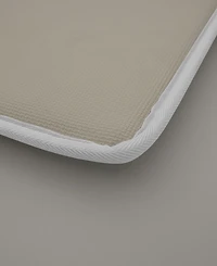 Oliver Brown Terry Memory Foam Bath Rug, 17" x 24"