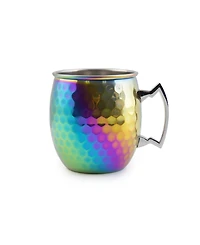 Thirstystone by Cambridge 20 Oz Hammered Moscow Mule Mugs, Set of 4
