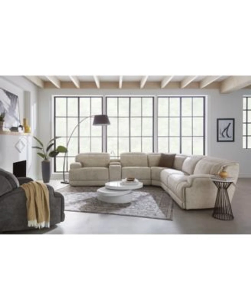 Sebaston Fabric Sectional Collection Created For Macys