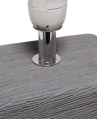 Simple Designs Petite Stone Table Lamp with Shade