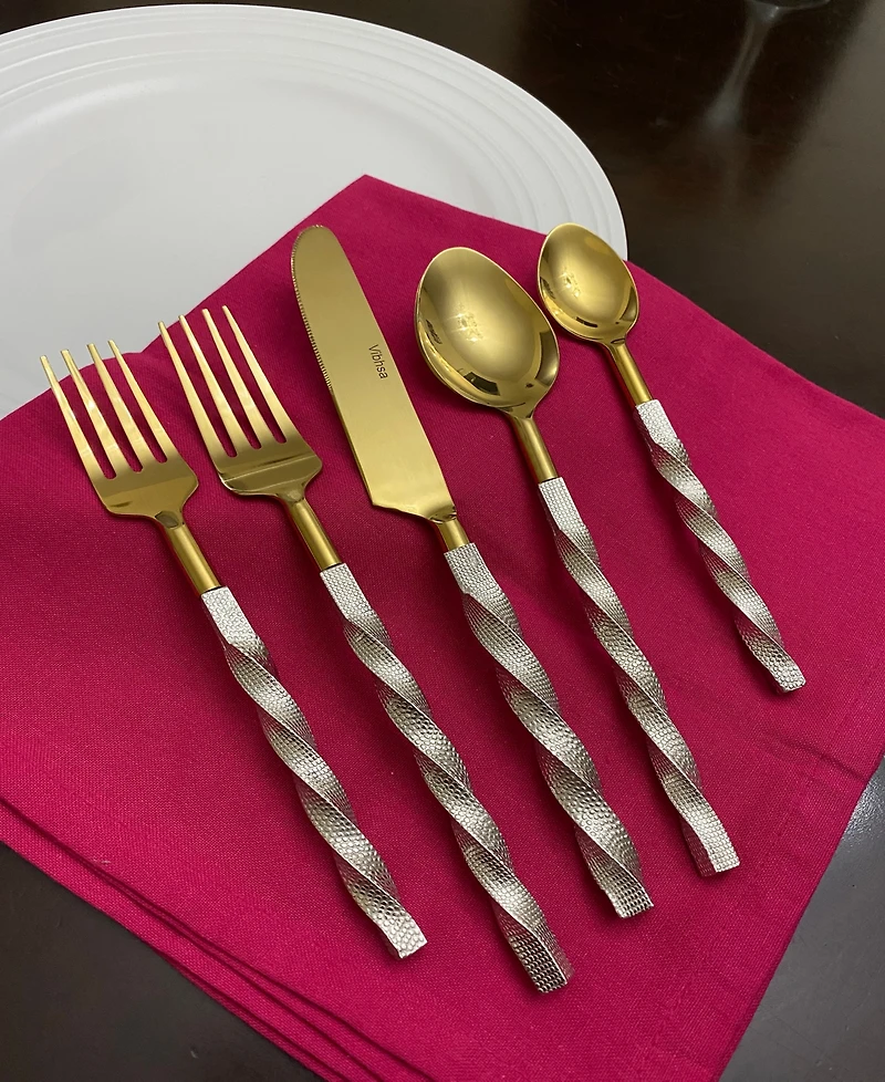 Vibhsa 20 Piece Flatware Set