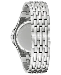 Bulova Men's Phantom Crystal Stainless Steel Bracelet Watch 42mm