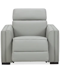 Closeout! Jenneth 41" Leather Recliner, Created for Macy's