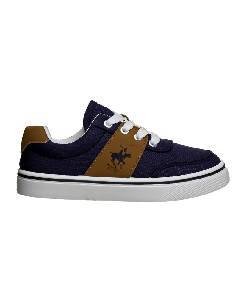 Beverly Hills Polo Club Little Boys Canvas Sneakers