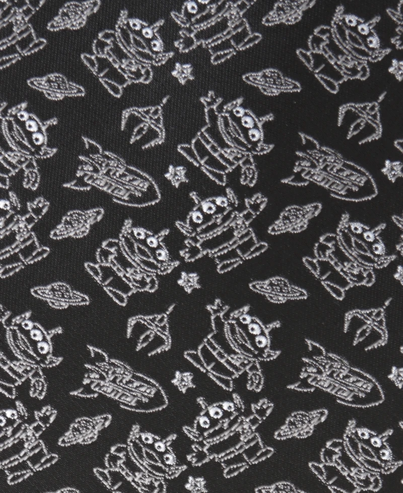 Disney Men's Toy Story Alien Print Tie