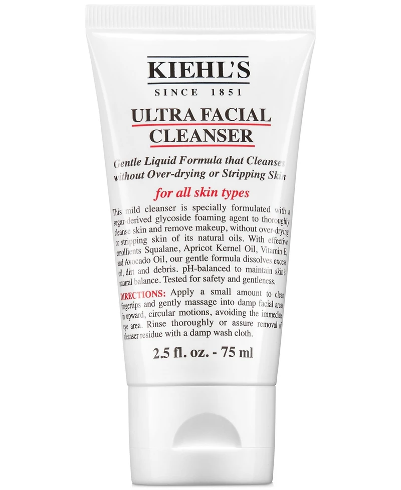 Kiehl's Since 1851 Ultra Facial Cleanser, 2.5 oz.