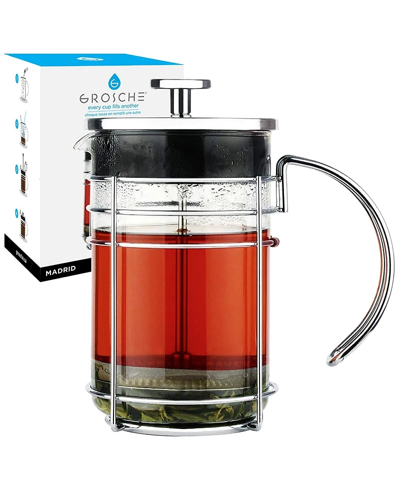 Grosche Madrid Premium French Press Coffee Maker, Tea Press, 51 fl oz Capacity