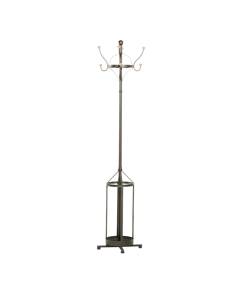 Metal Industrial Coat Rack