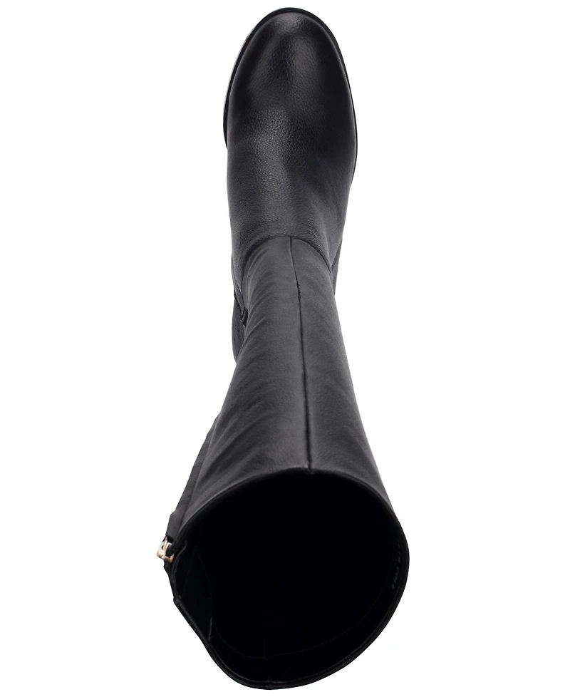 Kenneth Cole New York Women's Justin 2.0 Lug Sole Tall Knee High Boots