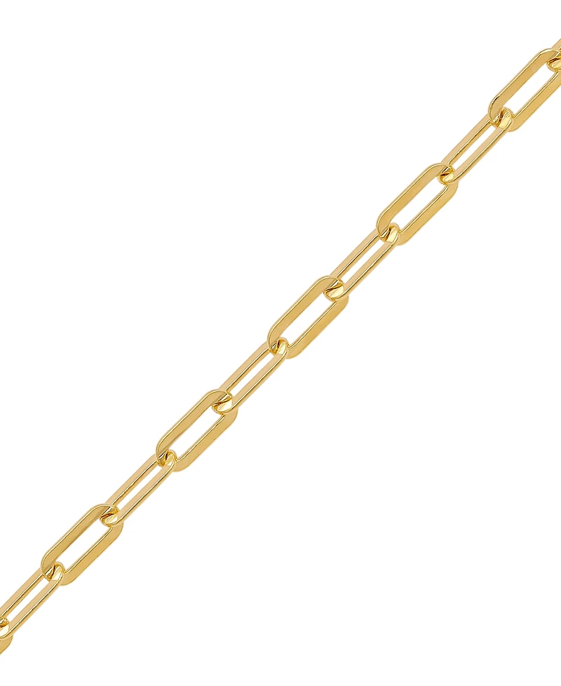 Giani Bernini Paperclip Link Ankle Bracelet, Created for Macy's