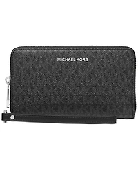 Michael Michael Kors Logo Jet Set Flat Multifunction Phone Case