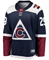 Men's Nathan MacKinnon Navy Colorado Avalanche Alternate Breakaway Player Jersey