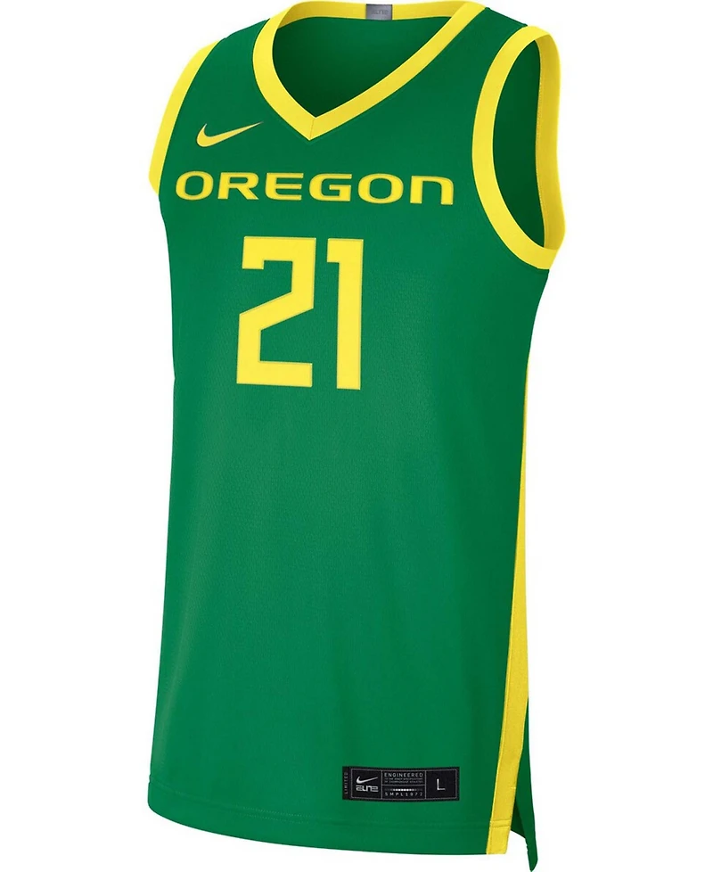 Nike Men's 21 Oregon Ducks Limited Basketball Jersey