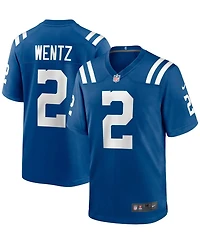 Big Boys and Girls Carson Wentz Royal Indianapolis Colts Game Jersey