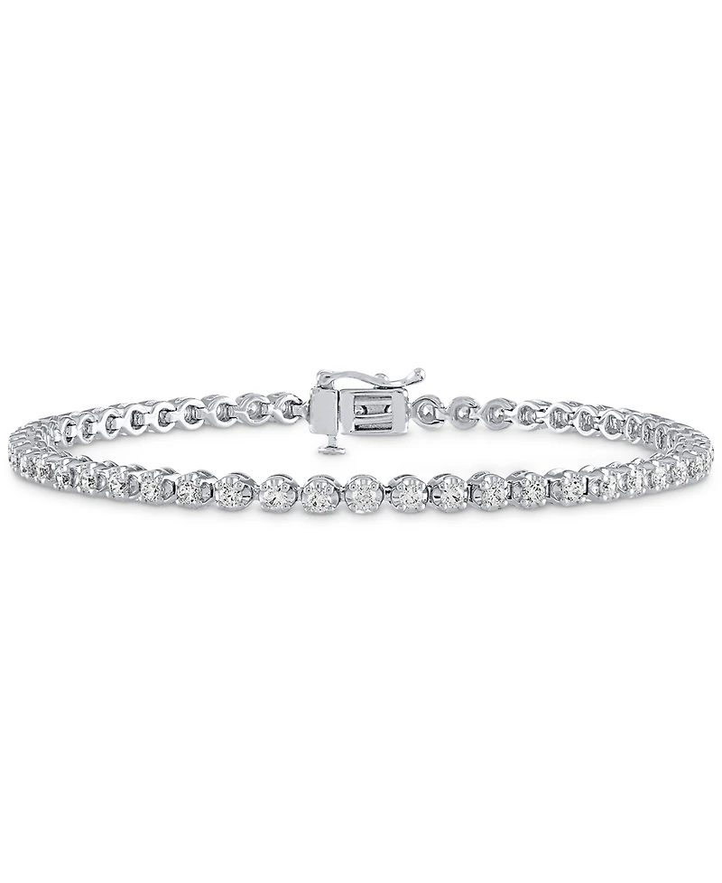 Igi Certified Diamond Tennis Bracelet (2 ct. t.w.) 14k White Gold or Yellow
