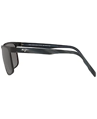 Maui Jim Men's Polarized Sunglasses, MJ000671 61 Wana